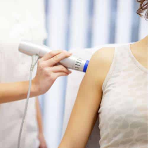 shock wave therapy application